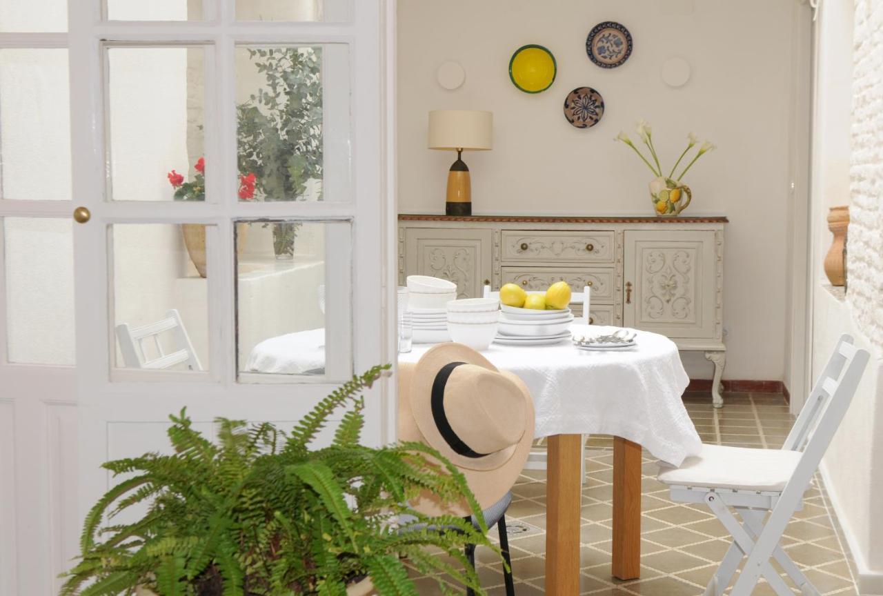 Casa Leon Blanco Carmona Reformada Centrica Con Chimenea Y Terraza Con Vistas 빌라 외부 사진