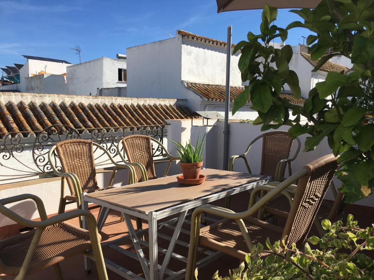 Casa Leon Blanco Carmona Reformada Centrica Con Chimenea Y Terraza Con Vistas 빌라 외부 사진