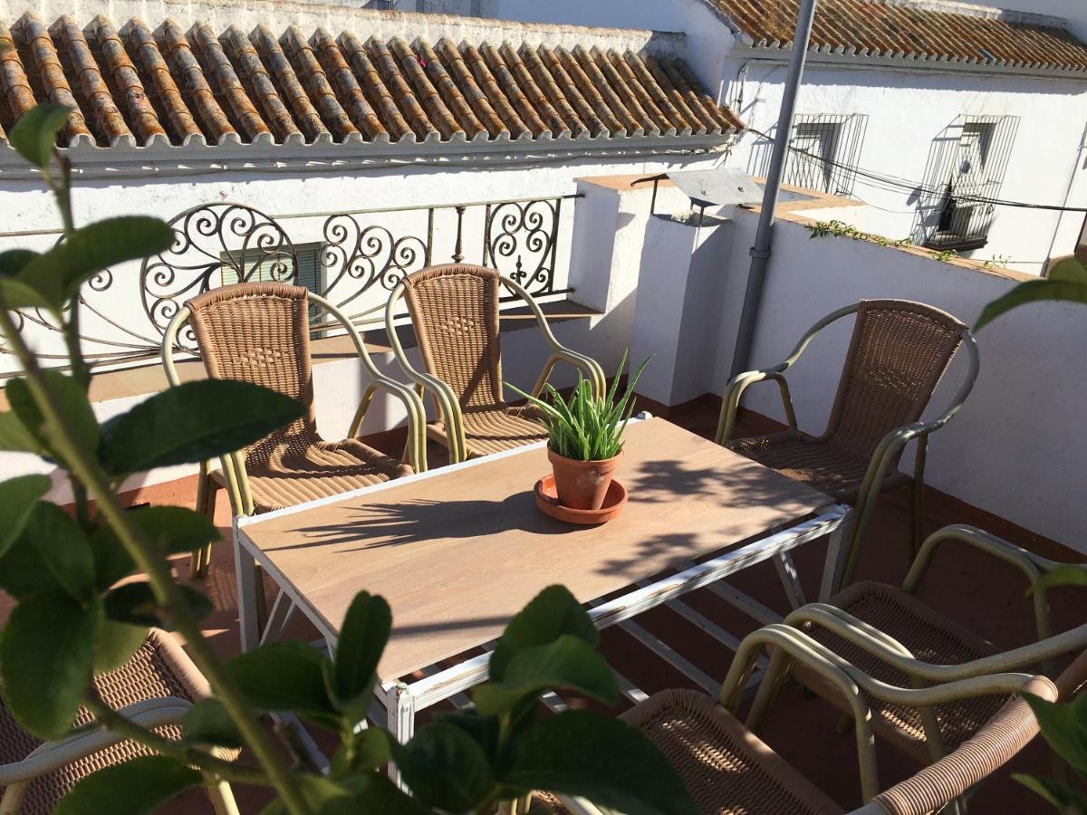 Casa Leon Blanco Carmona Reformada Centrica Con Chimenea Y Terraza Con Vistas 빌라 외부 사진